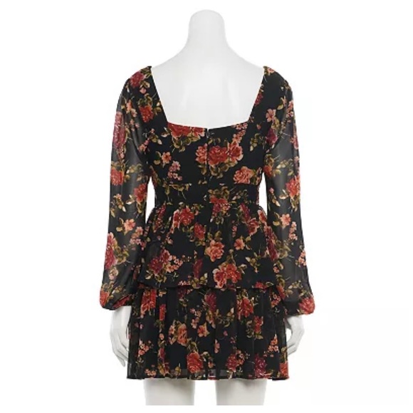 Kacia Dress from Alter'd State.
Medium. Black Floral. - Picture 3 of 7